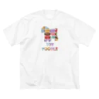 onehappinessのトイプードル　マカロン Big T-Shirt