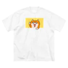 NORICOPOのヤホ！ってしてるクソハムちゃん（黄） ビッグシルエットTシャツ