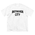 JIMOTO Wear Local Japanの安芸高田市 AKITAKADA CITY ビッグシルエットTシャツ