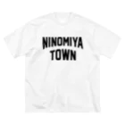 JIMOTOE Wear Local Japanの二宮町 NINOMIYA TOWN Big T-Shirt