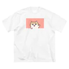 NORICOPOのヤホ！ってしてるコビハムちゃん ビッグシルエットTシャツ