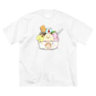 ショップみにあに。のはむアイスクリーム Big T-Shirt