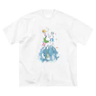 ふろしき文鳥のお店のめでたい胴上げ Big T-Shirt