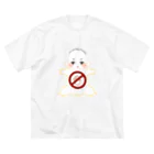 二度寝のどんとたっちべびー ビッグシルエットTシャツ