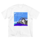 南極基地の売店コーナー by HIRO･θ･PENのサマードライブペンギン・Tシャツ ビッグシルエットTシャツ