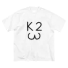 hitsujigumoのK23 ビッグシルエットTシャツ