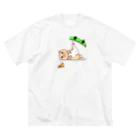 十人十色ちゃんのKitty skateboard スケートボード ビッグシルエットTシャツ