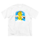 ツナ川しゅりのHigh-Cheese カメラ付き Big T-Shirt