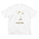 kuwanodonのSTAIN GIRL ビッグシルエットTシャツ