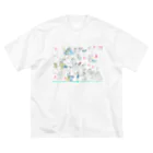 おもしろストアのニャ〜 ビッグシルエットTシャツ