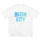 JIMOTOE Wear Local Japanの豊前市 BUZEN CITY Big T-Shirt