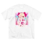 露天販売のいんた〜ねっと・Kawaii・が〜る ビッグシルエットTシャツ