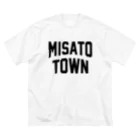 JIMOTOE Wear Local Japanの美里町 MISATO TOWN Big T-Shirt