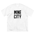 JIMOTO Wear Local Japanの美祢市 MINE CITY ビッグシルエットTシャツ