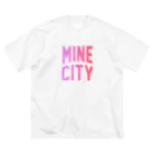 JIMOTO Wear Local Japanの美祢市 MINE CITY ビッグシルエットTシャツ