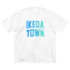JIMOTOE Wear Local Japanの池田町 IKEDA TOWN ビッグシルエットTシャツ