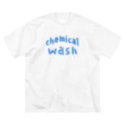 スロータイプ書店 Slowtype Booksのchemical wash ケミカルウォッシュ 283 ビッグシルエットTシャツ