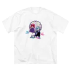 津軽のまたたびネオンビックサイズTシャツ Big T-Shirt
