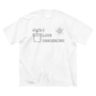 A33のI LOVE GARDENING ビッグシルエットTシャツ