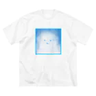 lunar eclipseのくもくも雲さん ビッグシルエットTシャツ