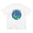 MAKI IRIE shopのNIGHT ON THE PLANET   ビッグシルエットTシャツ