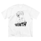 しんぬぬぬのGROWTH ビッグシルエットTシャツ