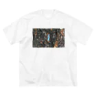 Water_Meのpoetry of trees ビッグシルエットTシャツ