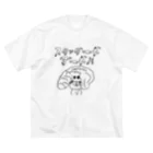 ゆったりレッサーパンダの店のスタンダードプードル ビッグシルエットTシャツ