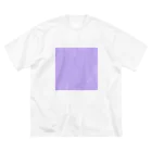 tamayonowのうす紫の風景 ビッグシルエットTシャツ