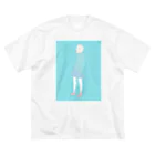 YU_SHOPのエモい女の子Tシャツ Big T-Shirt