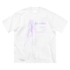 Mugi-saxのKaku- no Bouken (正面カラー) ビッグシルエットTシャツ