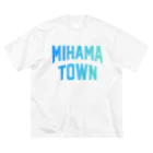 JIMOTOE Wear Local Japanの美浜町 MIHAMA TOWN ビッグシルエットTシャツ