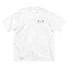 絵の具入れの信号機ヨガぼうにんげんくん Big T-Shirt