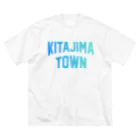 JIMOTO Wear Local Japanの北島町 KITAJIMA TOWN ビッグシルエットTシャツ