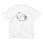 パワショップのちからつよ犬 Big T-Shirt