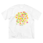 SUZURI.KEY-CHANの7月16日の誕生日花「ハナスベリヒユ」 Big T-Shirt
