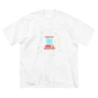 サトウノリコ*の【昭和】ウォーターゲーム（クリア） ビッグシルエットTシャツ