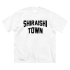 JIMOTOE Wear Local Japanの白石町 SHIRAISHI TOWN Big T-Shirt