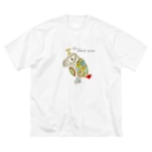 ねこぜや のROBOBO「福ちゃんロボ」 Big T-Shirt