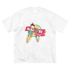 みきぞーん｜保護猫 ミッキー画伯と肉球とおともだちのrui & ram & ta-chan ice Big T-Shirt