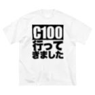 WIREDWORDのコミケ100専用戦闘服「行ってきましたBK」 ビッグシルエットTシャツ