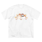 - LOVEBIRD -のいっしょ ビッグシルエットTシャツ