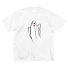 n_airのおーばーけー ビッグシルエットTシャツ