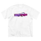 WOW LLCの車とTッス ビッグシルエットTシャツ