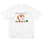 ごまーみんのよだれちゃん ビッグシルエットTシャツ