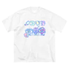 99Aliensのノコギ子ちゃん ビッグシルエットTシャツ