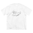 ソラリスさんのHello, Ahti さめ ビッグシルエットTシャツ