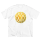 Pop-Hanaのメロンパン ビッグシルエットTシャツ