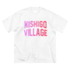 JIMOTO Wear Local Japanの西郷村 NISHIGO VILLAGE ビッグシルエットTシャツ