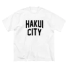JIMOTOE Wear Local Japanの羽咋市 HAKUI CITY Big T-Shirt